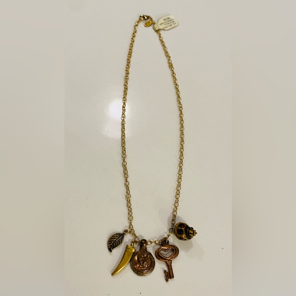 Gara Danielle Beautiful Skull Charm Pendant Necklace